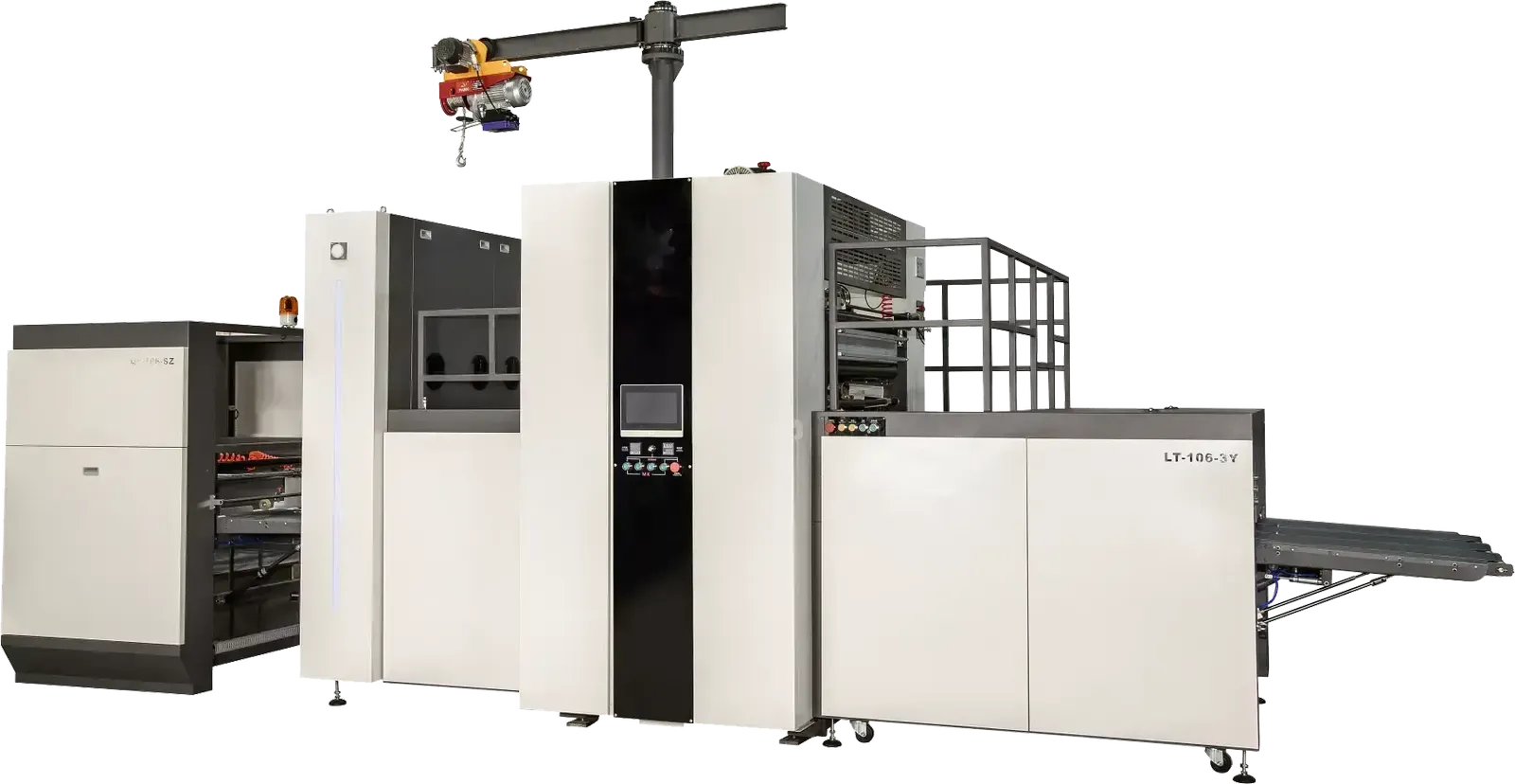 ST 1050CM Cold Foil and Cast & Cure Multi-functional Screen Printing Line